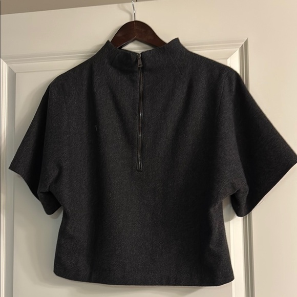 Ralph Lauren Black Label Elegant Gray-Black Women's Top - Picture 2 of 6